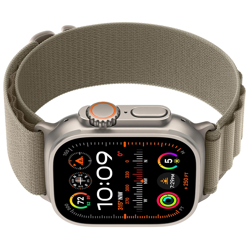Apple Watch Ultra 2 MREX3FD/A 49MM / S / GPS + Celular / Titanium Alpine Loop - Olive