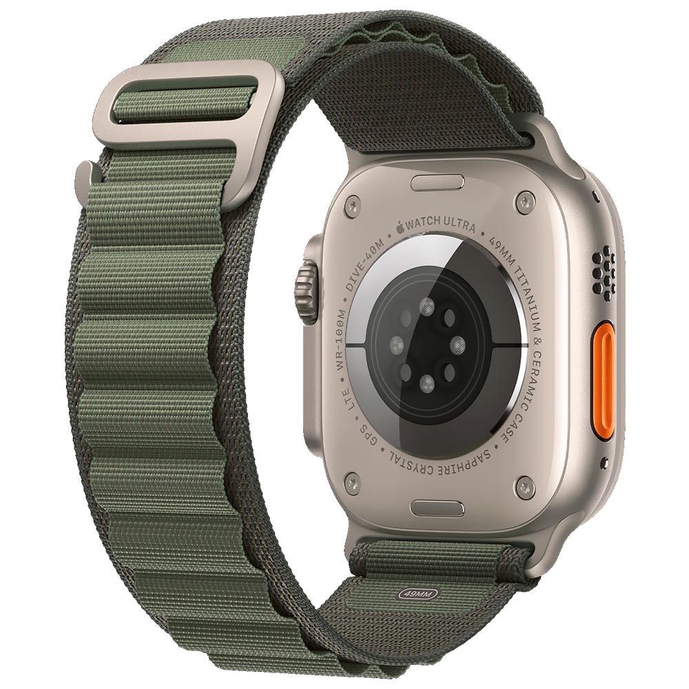 Apple Watch Ultra MNHC3LL/A 49MM / Alpine Loop S - Titanium Green