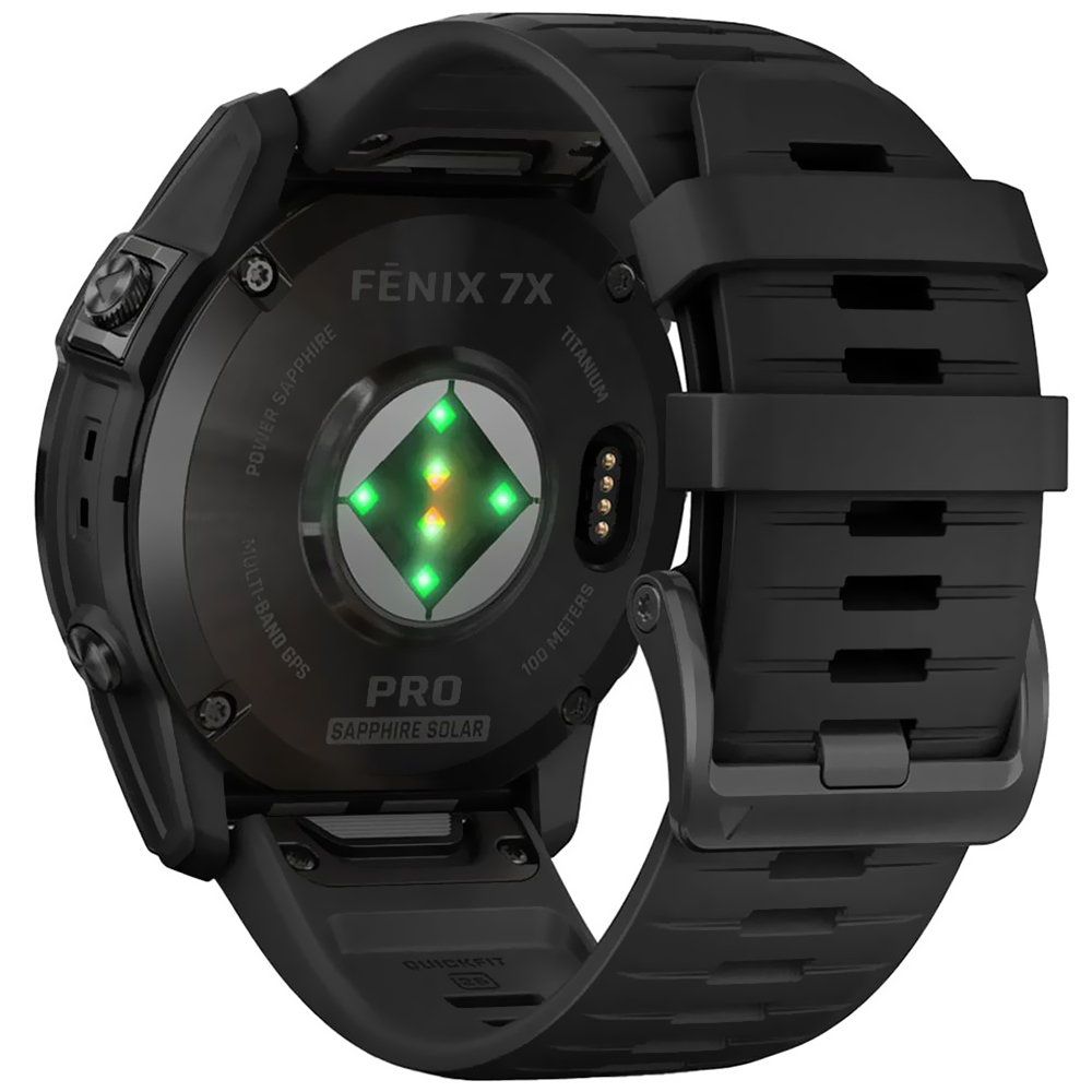 Relógio Garmin Fenix 7X Pro Sapphire Solar - Carbon Cinza (010-02778-10)