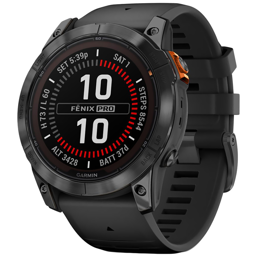 Relógio Garmin Fenix 7X Pro Solar - Preto (010-02778-01)