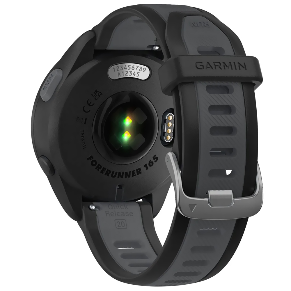 Relógio Garmin Forerunner 165 Music AMOLED - Preto (010-02863-30)