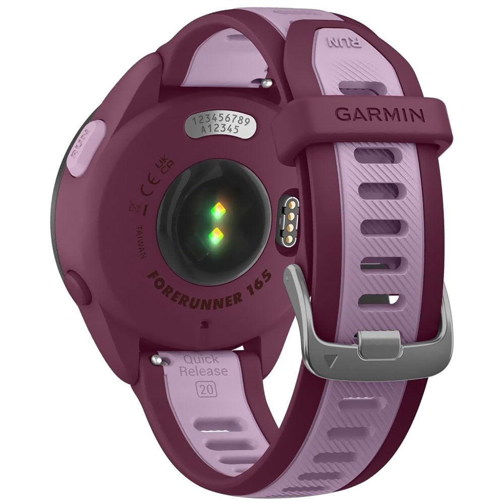 Relógio Garmin Forerunner 165 Music - Rosa (010-02863-33)