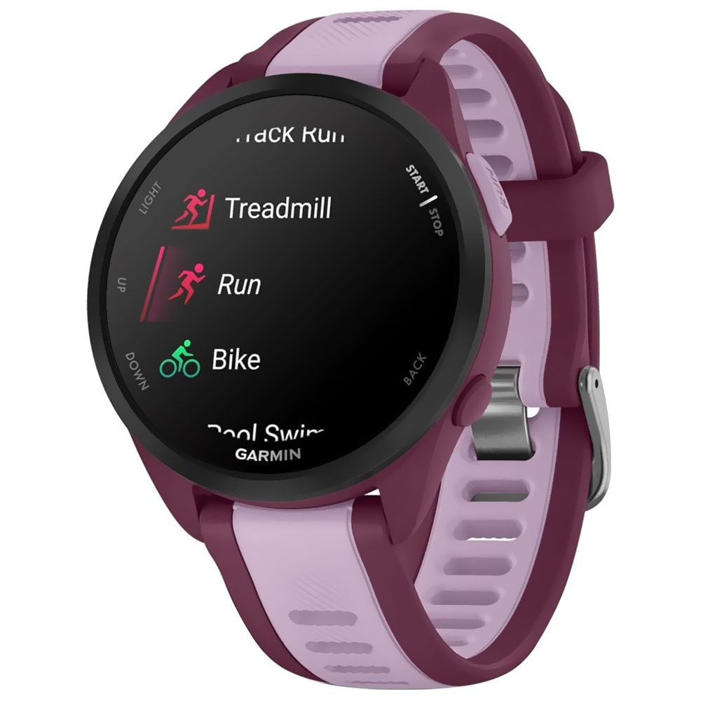 Relógio Garmin Forerunner 165 Music - Rosa (010-02863-33)