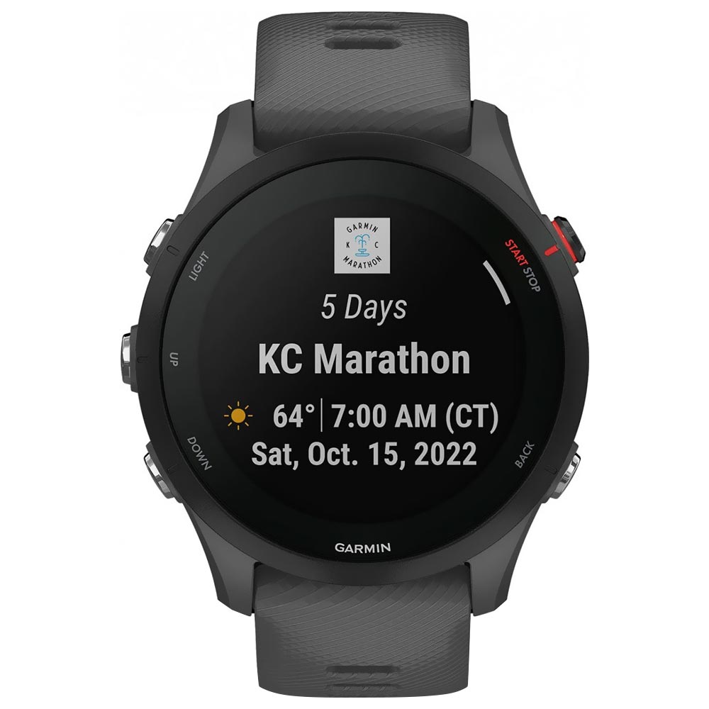 Relógio Garmin Forerunner 255 - Cinza (010-02641-10)