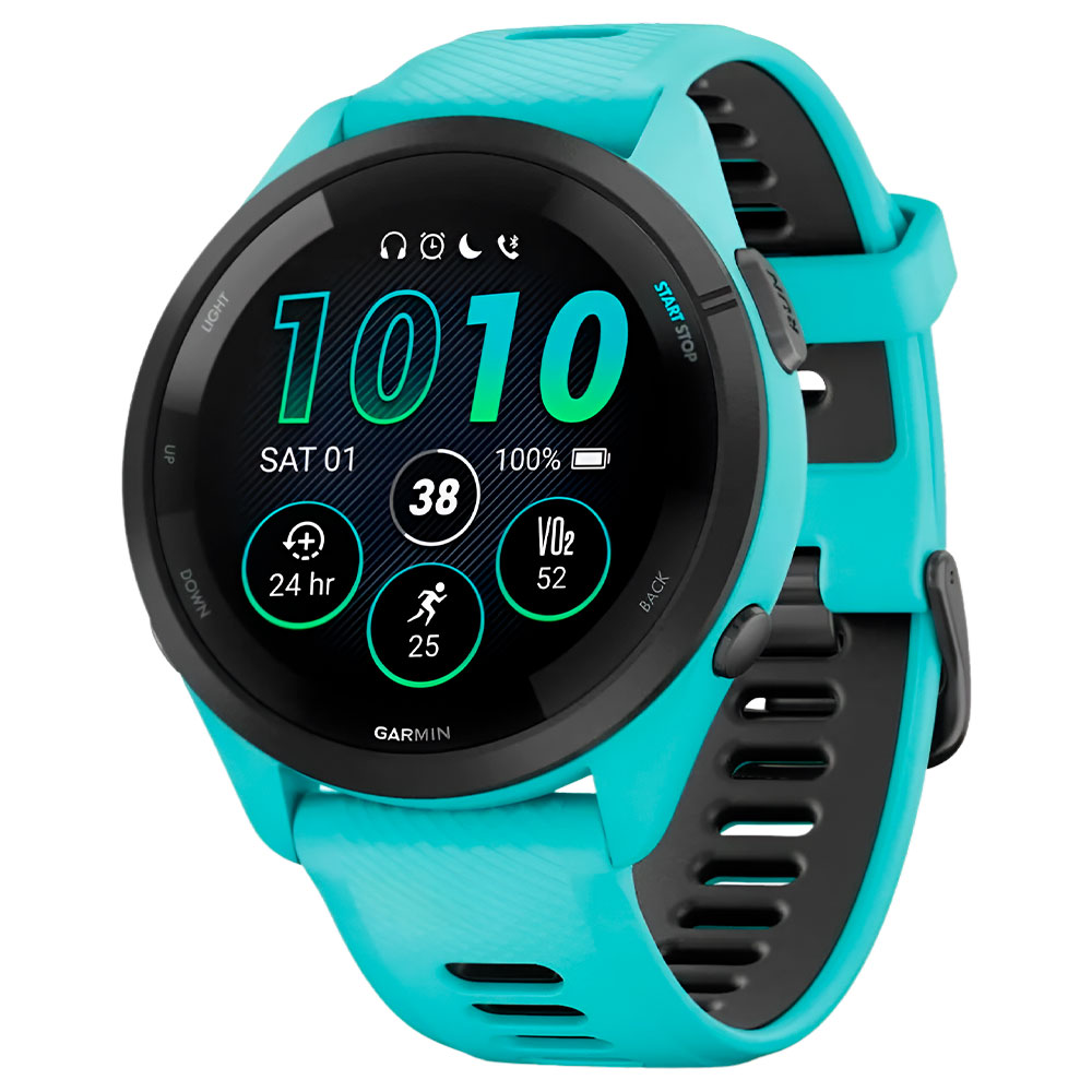 Relógio Garmin Forerunner 265 AMOLED - Turquesa (010-02810-02)