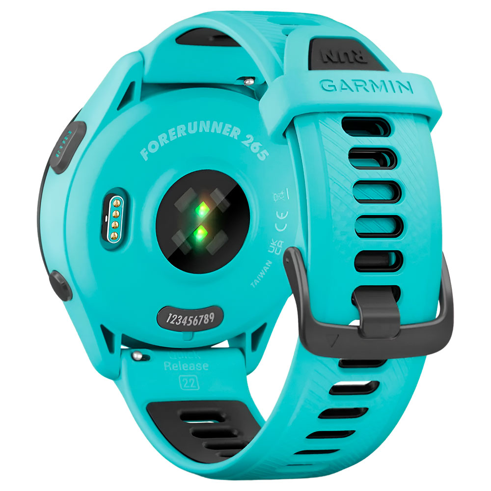 Relógio Garmin Forerunner 265 AMOLED - Turquesa (010-02810-02)