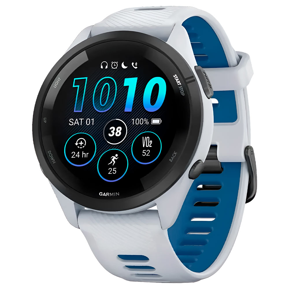 Relógio Garmin Forerunner 265 - Branco (010-02810-01)