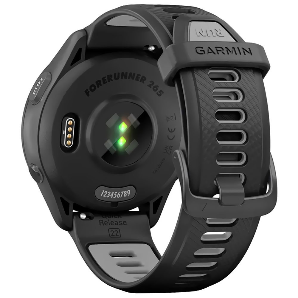 Relógio Garmin Forerunner 265 - Preto (010-02810-00)