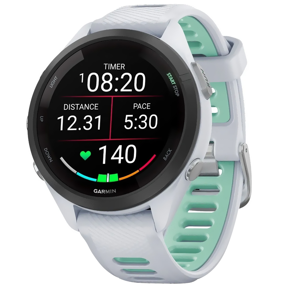Relógio Garmin Forerunner 265S AMOLED - Branco (010-02810-04)
