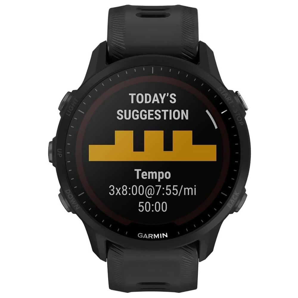 Relógio Garmin Forerunner 955 Solar - Preto (010-02638-00)