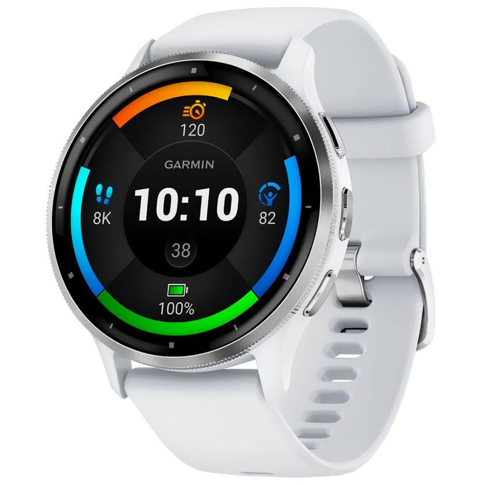 RELOGIO GARMIN VENU 3 BRANCO/PRATA 010-02784-00