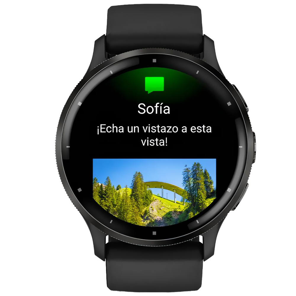 RELOGIO GARMIN VENU 3 PRETO/CINZA 010-02784-01