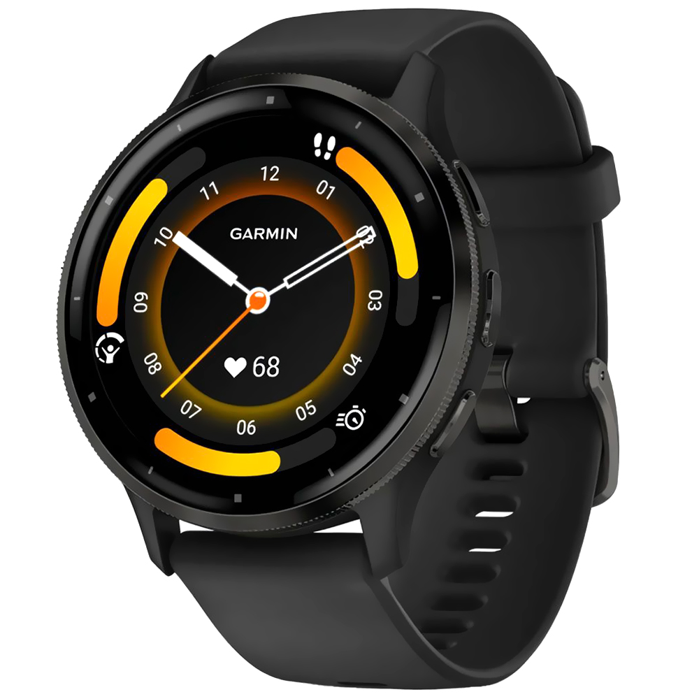 RELOGIO GARMIN VENU 3 PRETO/CINZA 010-02784-01