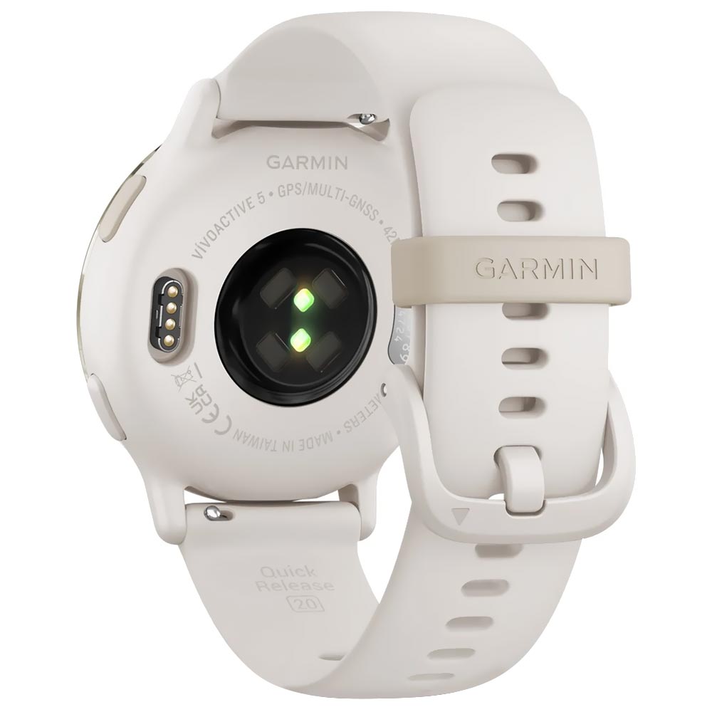 Relógio Garmin Vivoactive 5 - Ivory (010-02862-11)