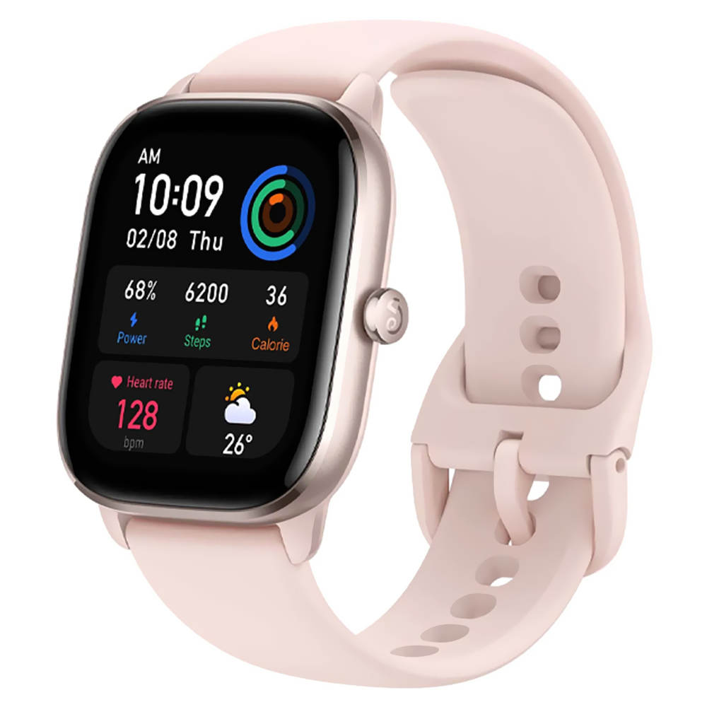 Relógio Smartwatch Amazfit GTS 4 Mini A2176 - Flamingo Rosa