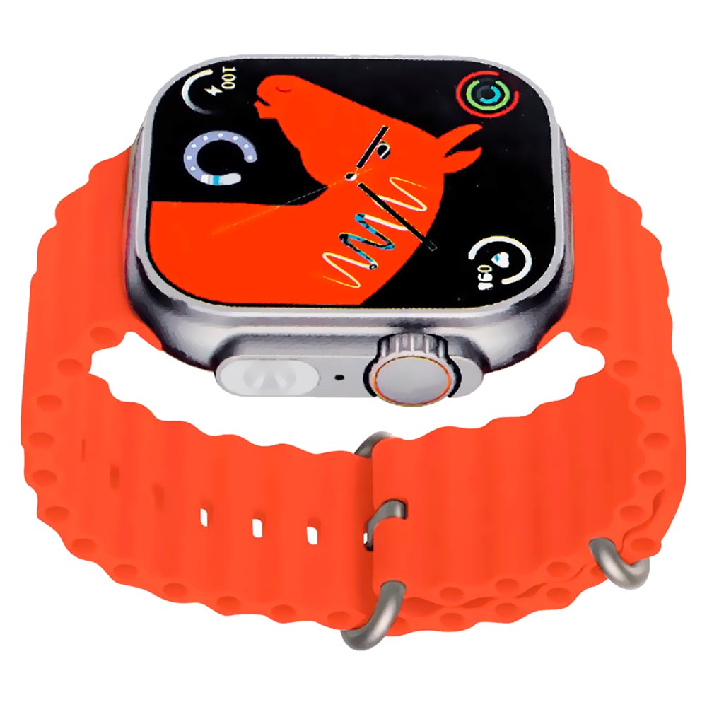 Relógio Smartwatch Blulory Glifo 8 Light Ultra - Laranja