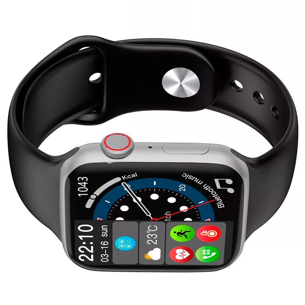 Relógio Smartwatch Blulory Glifo 9 Watch Series - Prata
