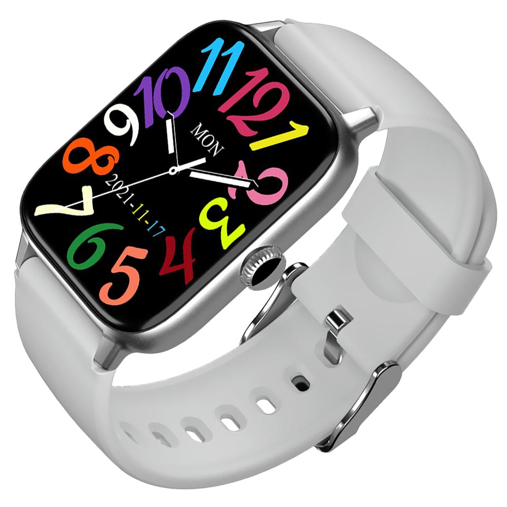 Relógio Smartwatch Blulory Glifo RS4 - Prata