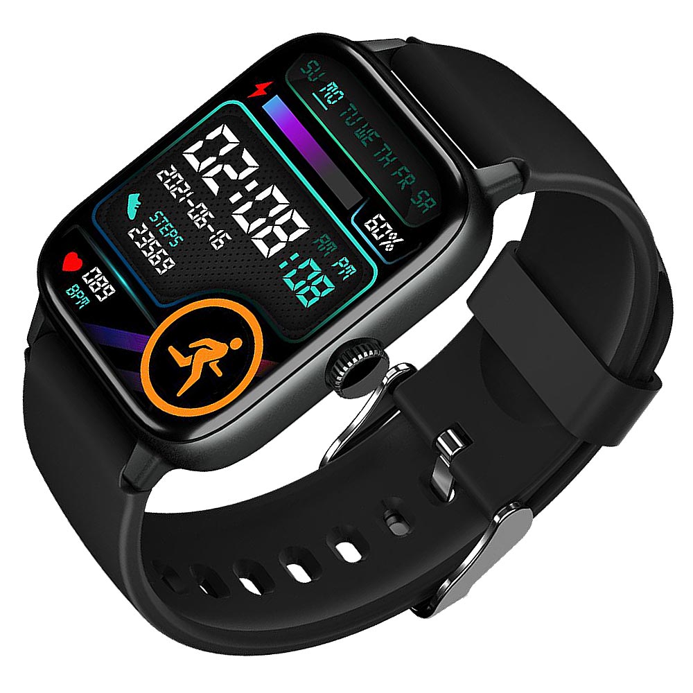 Relógio Smartwatch Blulory Glifo RS4 - Preto