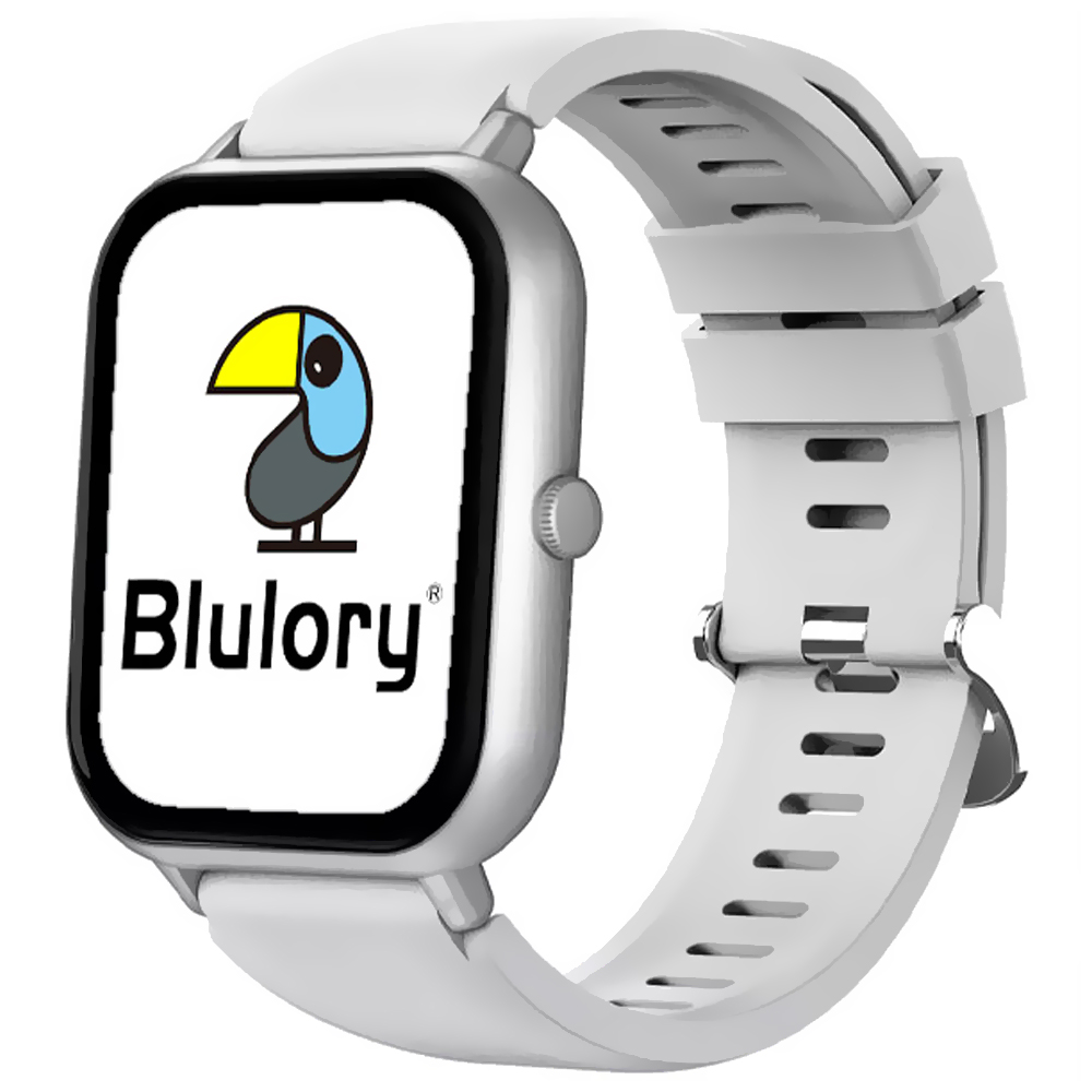 Relógio Smartwatch Blulory Glifo RS5 - Prata