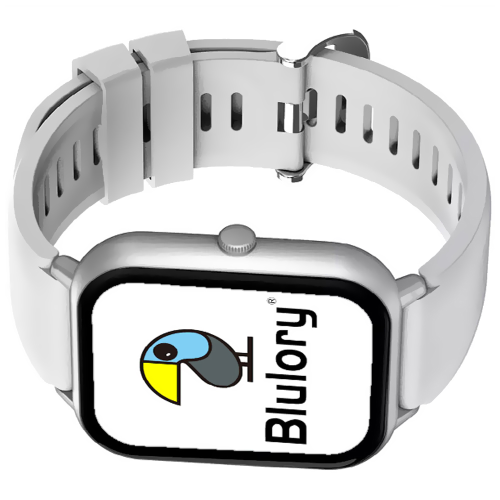 Relógio Smartwatch Blulory Glifo RS5 - Prata