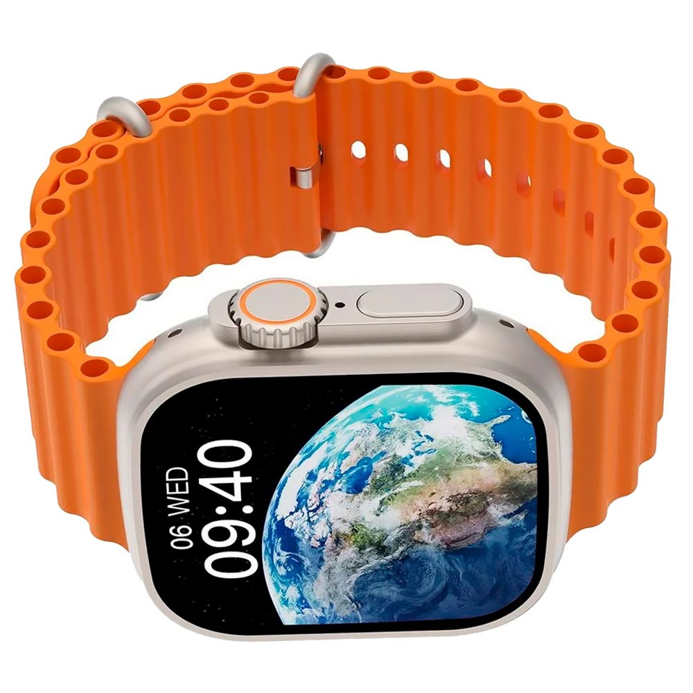 Relógio Smartwatch Blulory Glifo Ultra 2 - Laranja