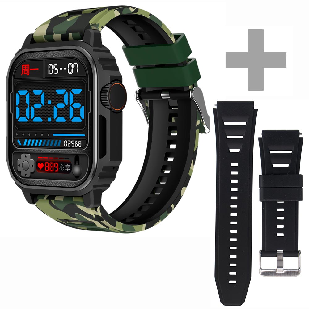 Relógio Smartwatch Blulory SV Watch - Camuflado / Preto
