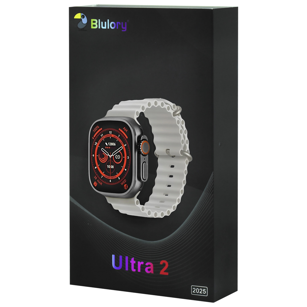 Relógio Smartwatch Blulory Ultra 2 2025 - Cinza