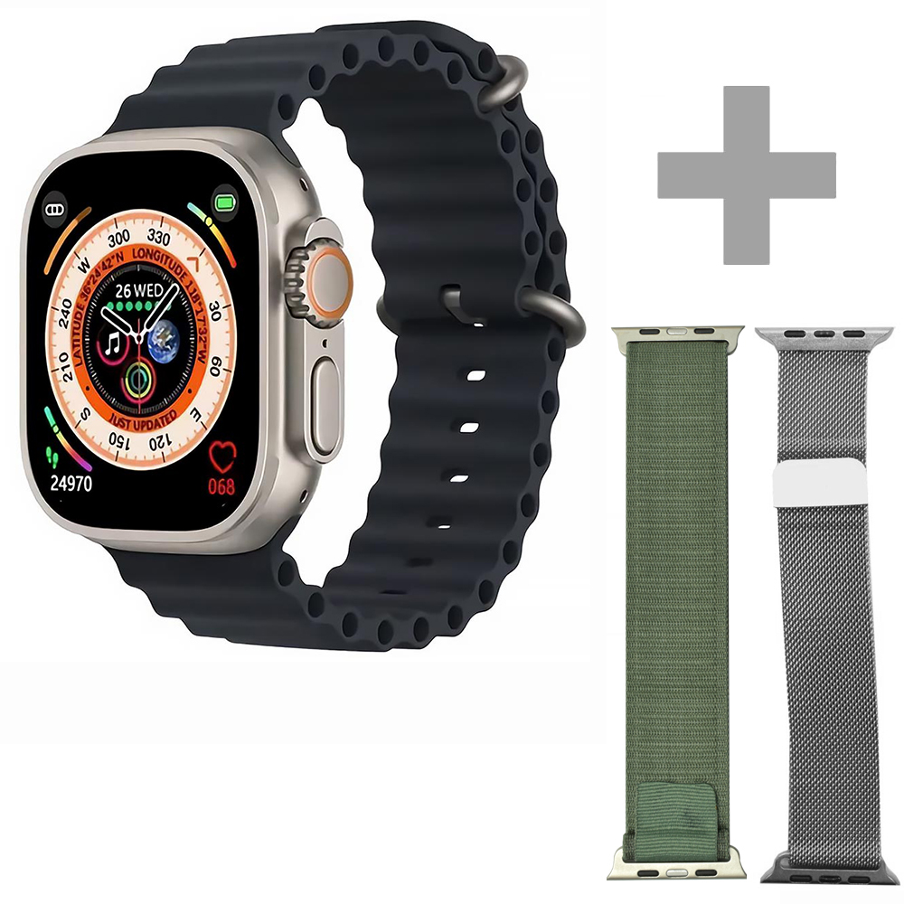 Relógio Smartwatch Blulory Ultra 2 Pro - Preto