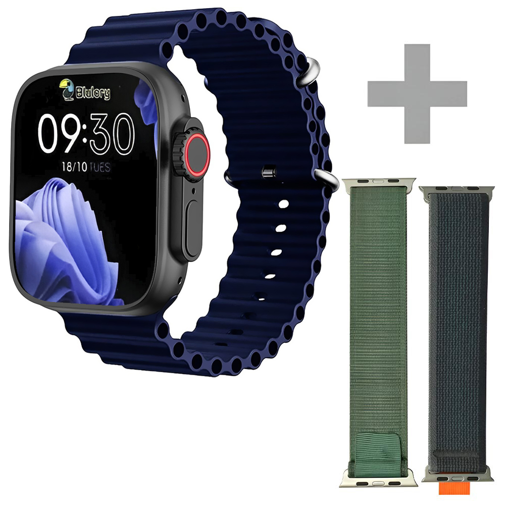 Relógio Smartwatch Blulory Ultra Max 2025 - Azul