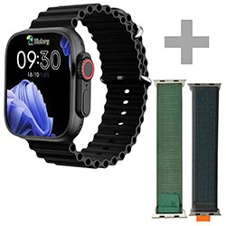 Relógio Smartwatch Blulory Ultra Max 2025 - Preto