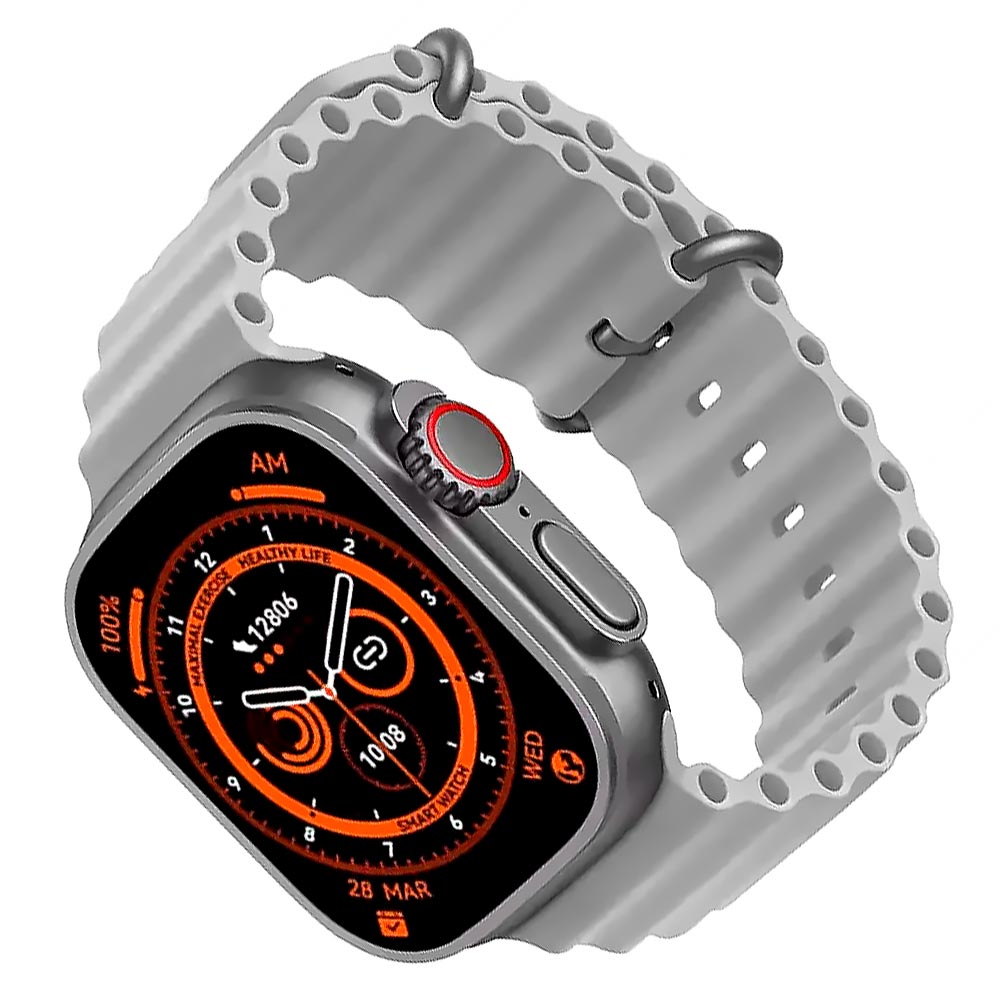 Relógio Smartwatch Blulory Ultra Max - Cinza