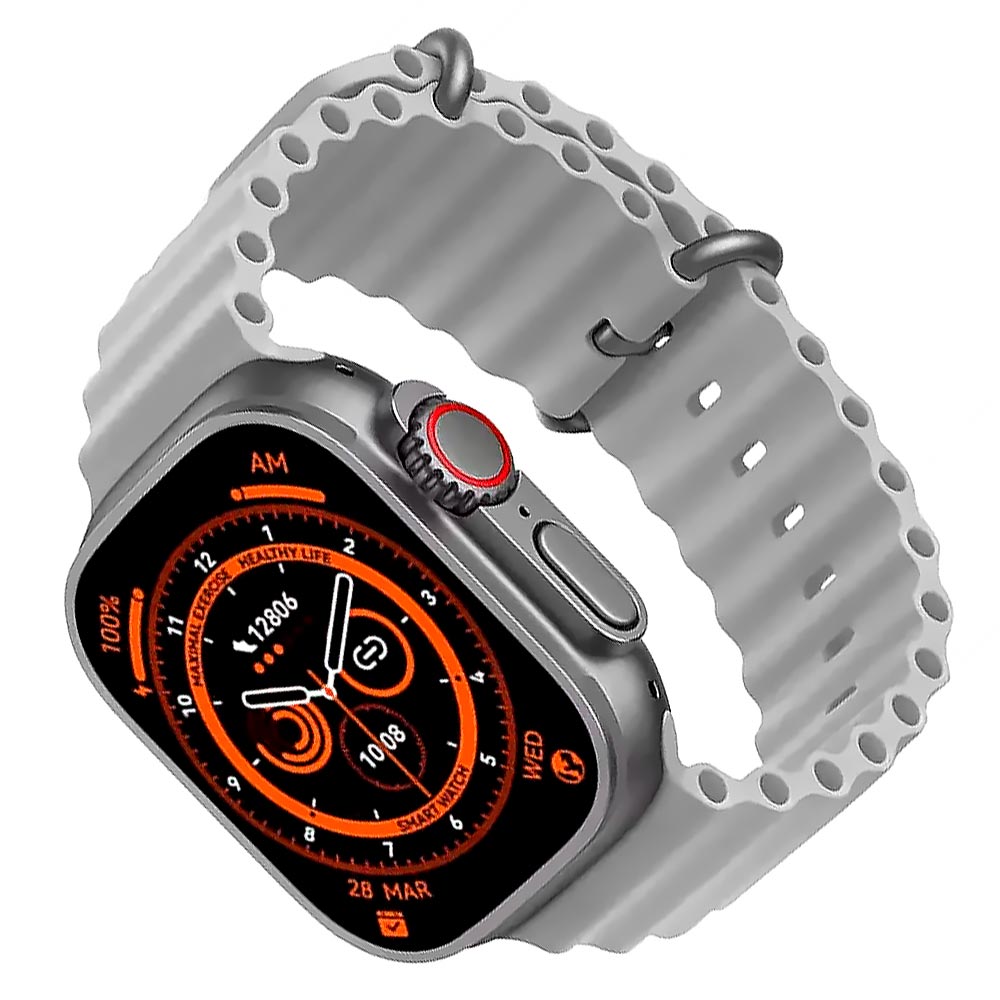 Relógio Smartwatch Blulory Ultra Max - Cinza