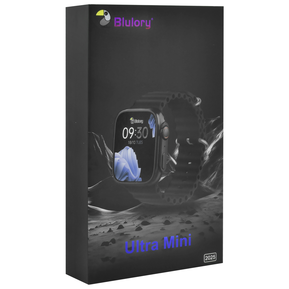 Relógio Smartwatch Blulory Ultra Mini 2025 - Preto