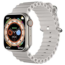 Relógio Smartwatch Blulory Ultra Mini - Cinza