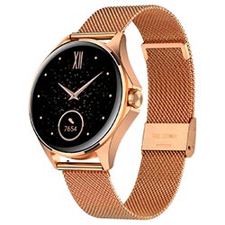 Relógio Smartwatch FTX AM12-RGRGS - Rose Gold / Metal Dourado