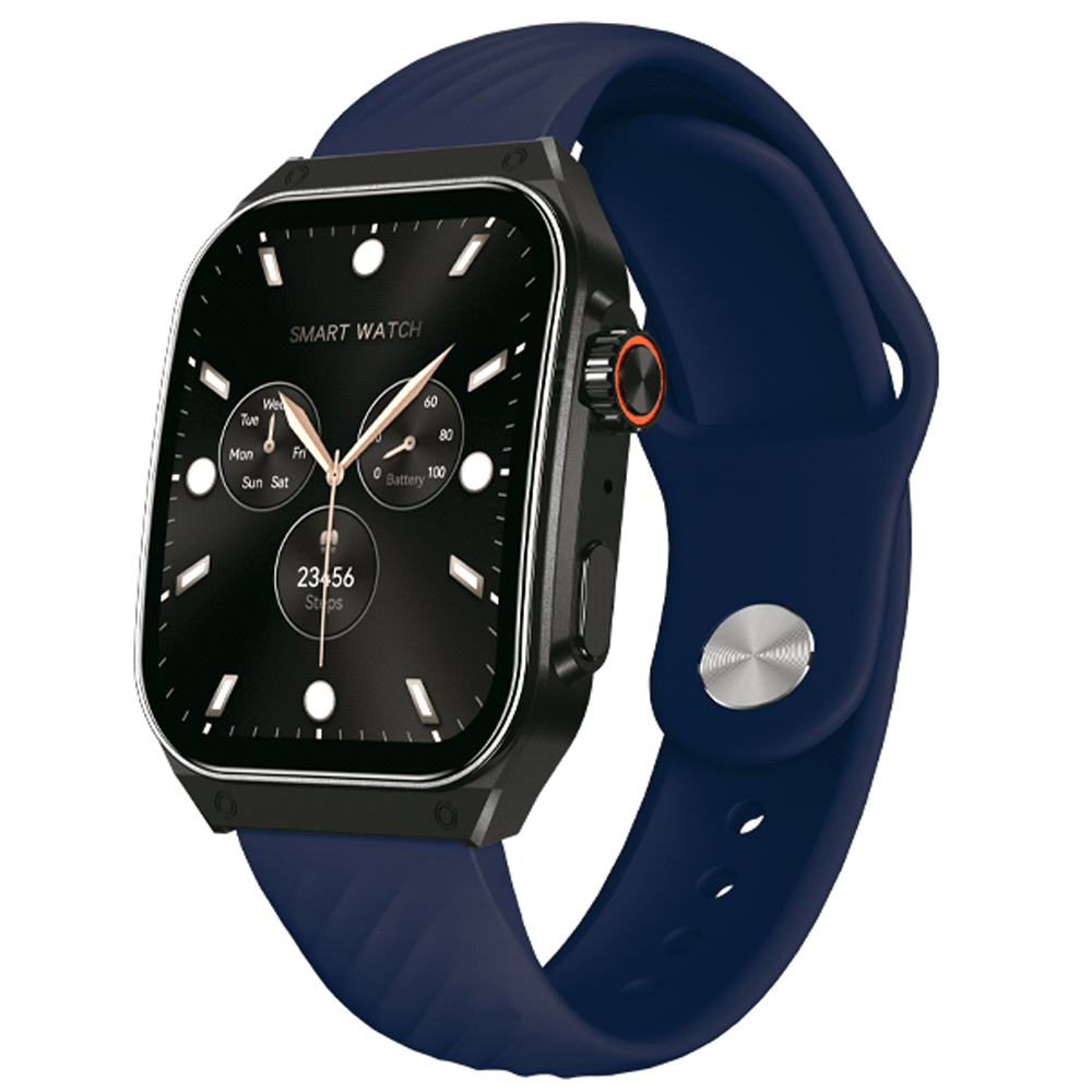 Relógio Smartwatch FTX AM15-BBL - Preto / Azul