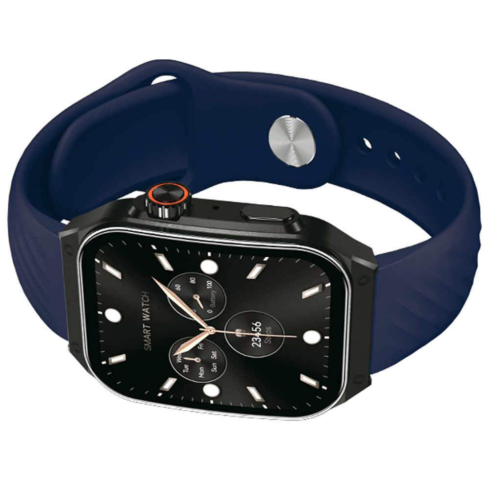 Relógio Smartwatch FTX AM15-BBL - Preto / Azul