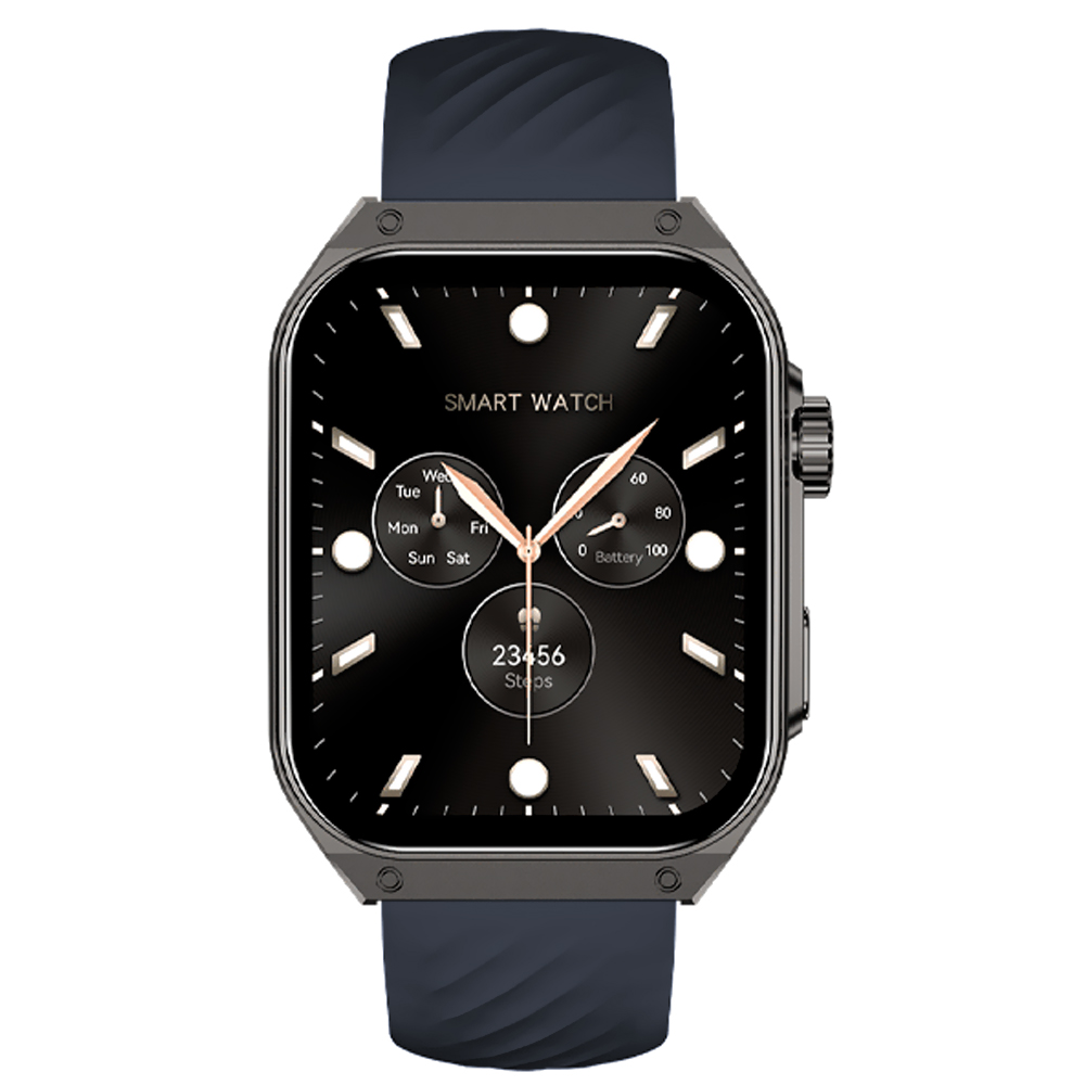Relógio Smartwatch FTX AM15-BBL - Preto / Azul