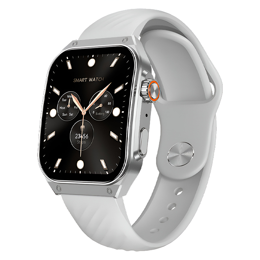 Relógio Smartwatch FTX AM15-SVW - Prata / Cinza