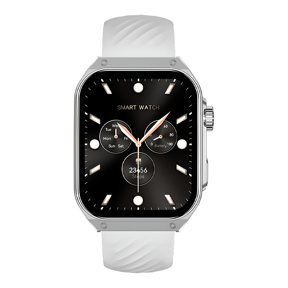 Relógio Smartwatch FTX AM15-SVW - Prata / Cinza