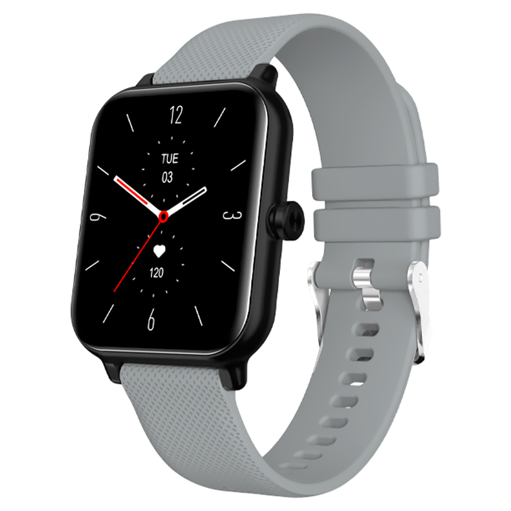 Relógio Smartwatch FTX F24-BW - Preto / Cinza