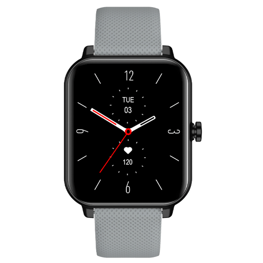 Relógio Smartwatch FTX F24-BW - Preto / Cinza