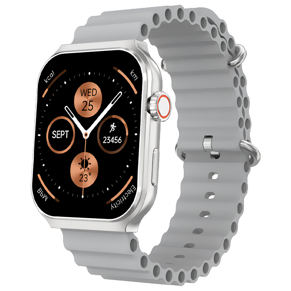 Relógio Smartwatch FTX F25-SVG - Prata / Cinza