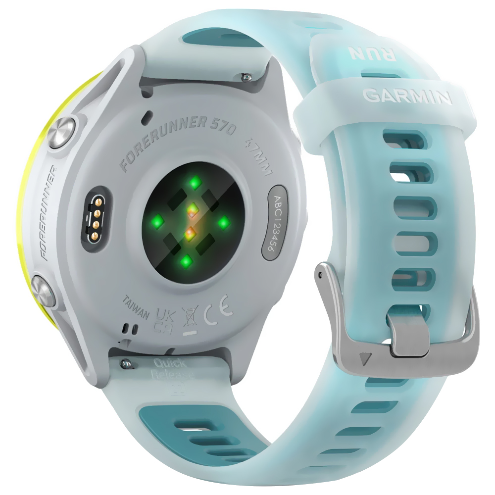 Relógio Smartwatch Garmin Forerunner 570 - Amarelo / Turquesa (010-02971-01)