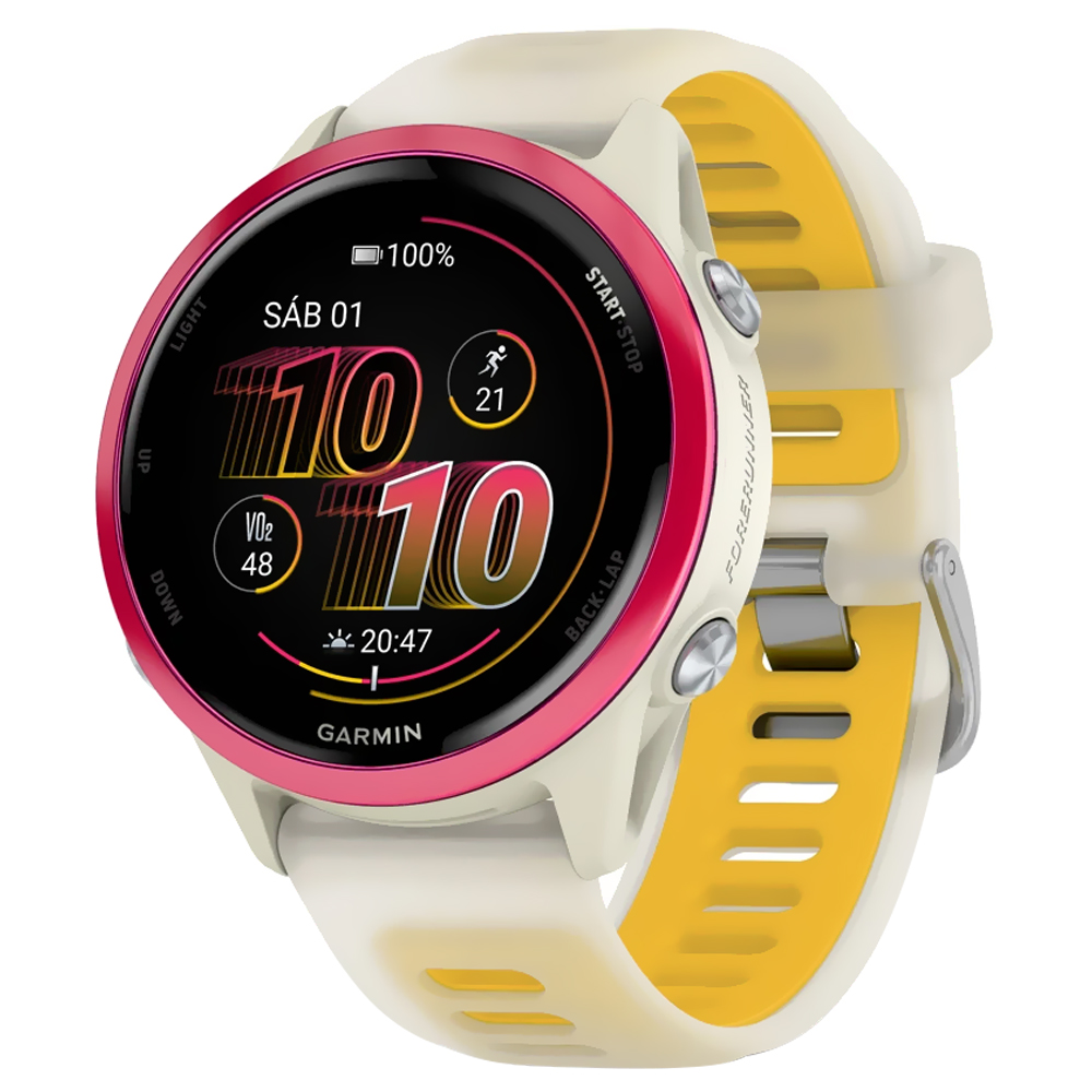 Relógio Smartwatch Garmin Forerunner 570 - Frambuesa / Translucido (010-02970-02)