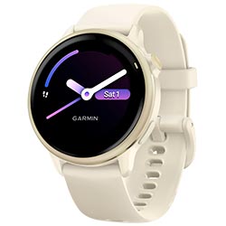 Relógio Smartwatch Garmin Vivoactive 6 - Rosa Lunar Dourado (010-02985-01)