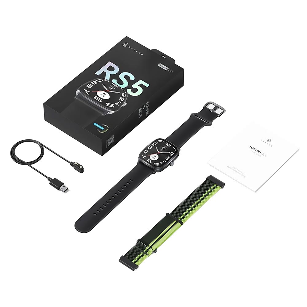 Relógio Smartwatch Haylou RS5 LS19 - Preto