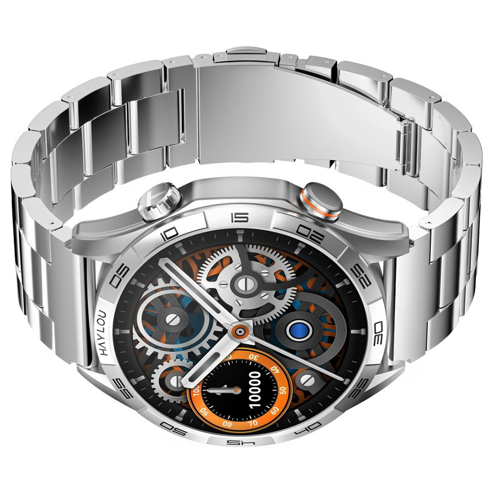 Relógio Smartwatch Haylou Solar 5 HF004 - Prata + Pulseira