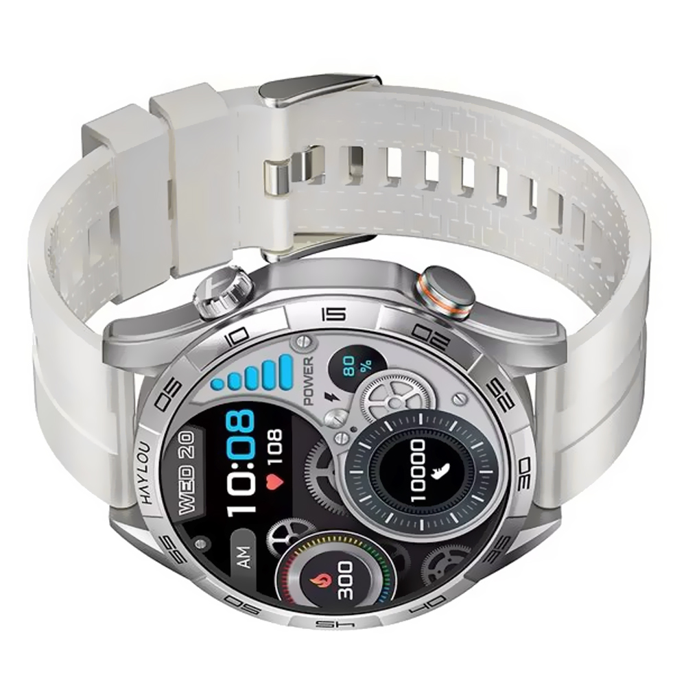 Relógio Smartwatch Haylou Solar 5 HF004 - Prata + Pulseira